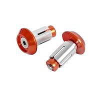 7/8" Motorcycle Handlebar End Plugs Aluminum For YAM&AHA For K&AWAS&AKI For SU&ZUKI For Du&cati For Hus&qvarna For Sherco For G&ASGAS(Orange)