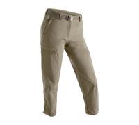 7/8 Trail Trousers Women Maier Sports Lulaka Beige 36