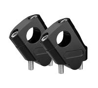 7/8" Universal Handlebar Bar Risers Motorcycle Bar Clamps 7/8" Bar For Motorbike Pit Dirt Bikes Black Riser Height 38mm (1.5 "), 18mm (0.71") Backward or Forward