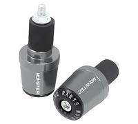 7/8" Universal Handlebar Grips Handle Bar End Cap Plug Replacement For Ducati MONSTER 695 696 796 620 400 600/M600 Monster