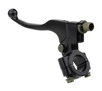 7/8" Universal Motorcycle Black Left Clutch Brake Handle Lever Perch for Honda CRF XR 80 100 CRF80 XR200 SSR 125cc Coolster Roketa Baja X-Treme Pit Dirt Motor Bike Motocross Parts