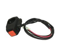 7/8" Universal Motorcycle Handlebar Buttons Motorbike Horn Switch Button With Two Bullet Connectors Motorbike Parts Accessories Motorcycle killer switch