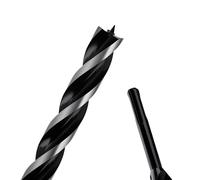 7/8" x 12" Auger Drill Bit with SDS Plus Shank for Wood,Tri Flute Ship Auger Long Drill Bit for Soft and Hard Wood,Tree Stump,Plastic,Drywall and Composite Materials