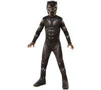 (7 - 8 years (122-128 cm)) Boys' Classic Black Panther Infinity War Costume