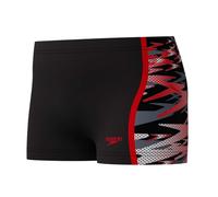 (7-8 Years, Anthracite/Red) Speedo Boys Hyper Boom Splice Logo Swimming Trunks