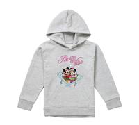 (7-8 Years, Athletic Heather) Disney Childrens/Kids Alpine Vibes Mickey Mouse & Minnie Mouse Heather Hoodie