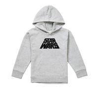 (7-8 Years, Athletic Heather) Star Wars Childrens/Kids Galaxy Heather Pullover Hoodie