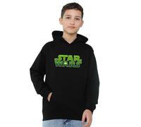 (7-8 Years, Athletic Heather) Star Wars Childrens/Kids Logo St Patricks Day Hoodie