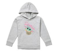 (7-8 Years, Athletic) Star Wars Childrens/Kids Mood Adorable Grogu Heather Pullover Hoodie