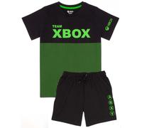 (7-8 Years, Black/Green) Xbox Boys Short Pyjama Set