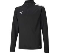 (7-8 Years, Black) Puma Childrens/Kids TeamLIGA Quarter Zip Fleece Top