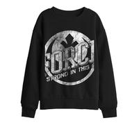 (7-8 Years, Black) Star Wars Childrens/Kids The Force Is Strong Sweatshirt
