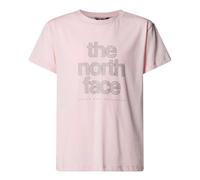 (7-8 Years, Blossom) The North Face Childrens/Kids Logo Reflective Regular T-Shirt