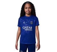 (7-8 Years, Blue/Phantom) Nike Childrens/Kids Air Jordan Paris Saint Germain FC Jersey