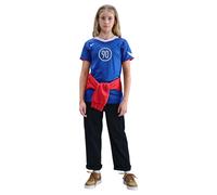 (7-8 Years, Blue/White) Nike Childrens/Kids Total 90 Energy Checkered T-Shirt