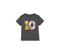 (7-8 Years, Charcoal) Star Wars Childrens/Kids 10 C3PO BB-8 T-Shirt