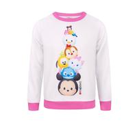 Disney Girl's Kids Sweatshirt (Girls White) in White | Size: 7-8 Years Disney White 7-8 Years