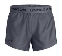(7-8 Years, Downpour Grey) Under Armour Girls Play Up Shorts