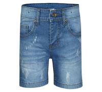 (7-8 Years) Kids Boys Denim Shorts Light Blue Ripped Chino Bermuda Jeans Short Knee Length