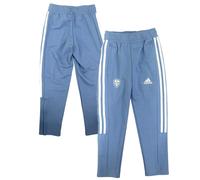 (7-8 Years) Leeds United Football Trousers Kid's adidas Tiro Track Pants - New
