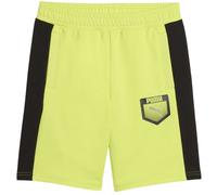 (7-8 Years, Lemon) Puma Childrens/Kids Active Graphic Sweat Shorts