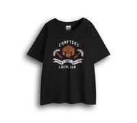 (7-8 Years) Minecraft Short Sleeved T-Shirt (Boys Black)