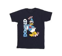 Disney Boys Donald Duck Cool T-Shirt - Navy Blue - Navy Blue - 7-8 Years