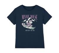 (7-8 Years, Navy) Disney Childrens/Kids Ski Club Minnie Mouse T-Shirt