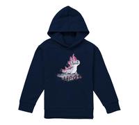 (7-8 Years, Navy) Frozen Childrens/Kids Bringin' The Heat Bruni The Fire Spirit Hoodie