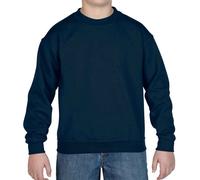 Gildan Heavy Blend Drop Shoulder Sweatshirt in Navy | Size: 7-8 Years Gildan Navy 7-8 Years