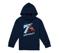 (7-8 Years, Navy) Marvel Childrens/Kids Thor 7th Birthday Hoodie