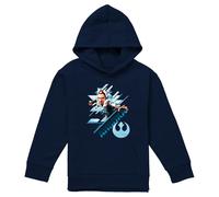 (7-8 Years, Navy) Star Wars Childrens/Kids Ahsoka Tano Stance Hoodie