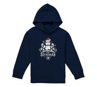 (7-8 Years, Navy) Star Wars Childrens/Kids It's Beginning To Look A Lot Like Sithmas Christmas Hoodie