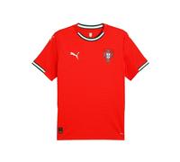 PUMA Portugal 2025 Home Shirt Junior - Red - Kids 7-8Y