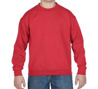 (7-8 Years, Red) Gildan Childrens/Kids Heavy Blend Drop Shoulder Sweatshirt