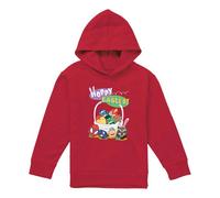 (7-8 Years, Red) Marvel Childrens/Kids Hoppy Easter Eggs Heroes Pull Over Hoodie