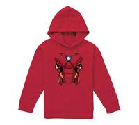 (7-8 Years, Red) Marvel Childrens/Kids Iron Man Costume Hoodie