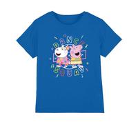(7-8 Years, Royal Blue) Peppa Pig Childrens/Kids Dance Squad Suzy Sheep T-Shirt
