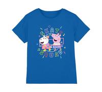 (7-8 Years, Royal Blue) Peppa Pig Childrens/Kids Skate Squad Suzy Sheep T-Shirt