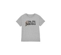(7-8 Years, Sport Heather) Star Wars Childrens/Kids Jar Jar Binks T-Shirt