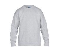 (7-8 Years, Sports Grey) Gildan Childrens/Kids Heavy Blend Crew Neck Sweatshirt