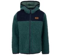 (7-8 Years, Spruce Green) Trespass Kids Teddy Fleece Hoodie Full Zip Lindenn