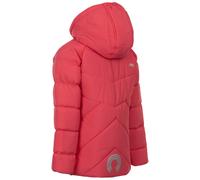 Trespass Kids Water Resistant Jacket Annah - Raincoat For Kids with Detachable Hood, Quilted Detail, Wind Resistant Padded Jacket with Reflective Detail on Back & 2 Zipped Pockets