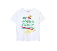 (7-8 Years, White) SpongeBob SquarePants Girls Jelly Fish T-Shirt