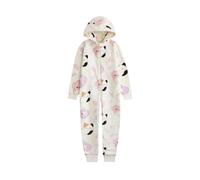 (7-8 Years, White) Squishmallows Girls Character All-Over Print Jumpsuit