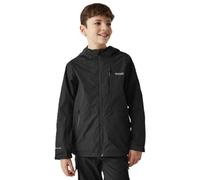 (7 - 8 Yrs, Black) Regatta Kids Jr Calderdale III Waterproof Jacket