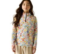 (7 - 8 Yrs, Cream Harmony Ditsy) Regatta Kids Cath Kidston Half Zip Fleece