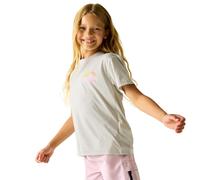 (7 - 8 Yrs, Dawn Grey Marl) Regatta Kids Aria Short Sleeve T-Shirt