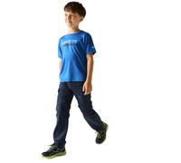 (7 - 8 Yrs, Navy) Regatta Kids Sorcer III Zip Off Trousers
