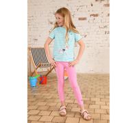 (7-8 Yrs, Soft Pink) Mollie Leggings Soft Cotton Stretch